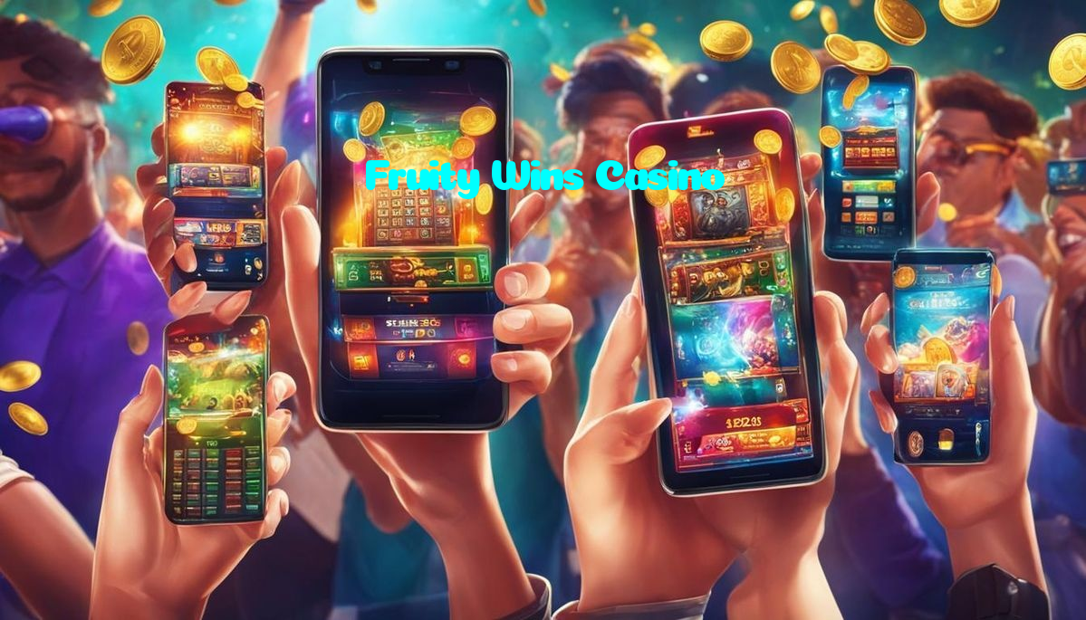 Fruity Wins Casino casino presented on mobile device in Pakistan with slots and live games